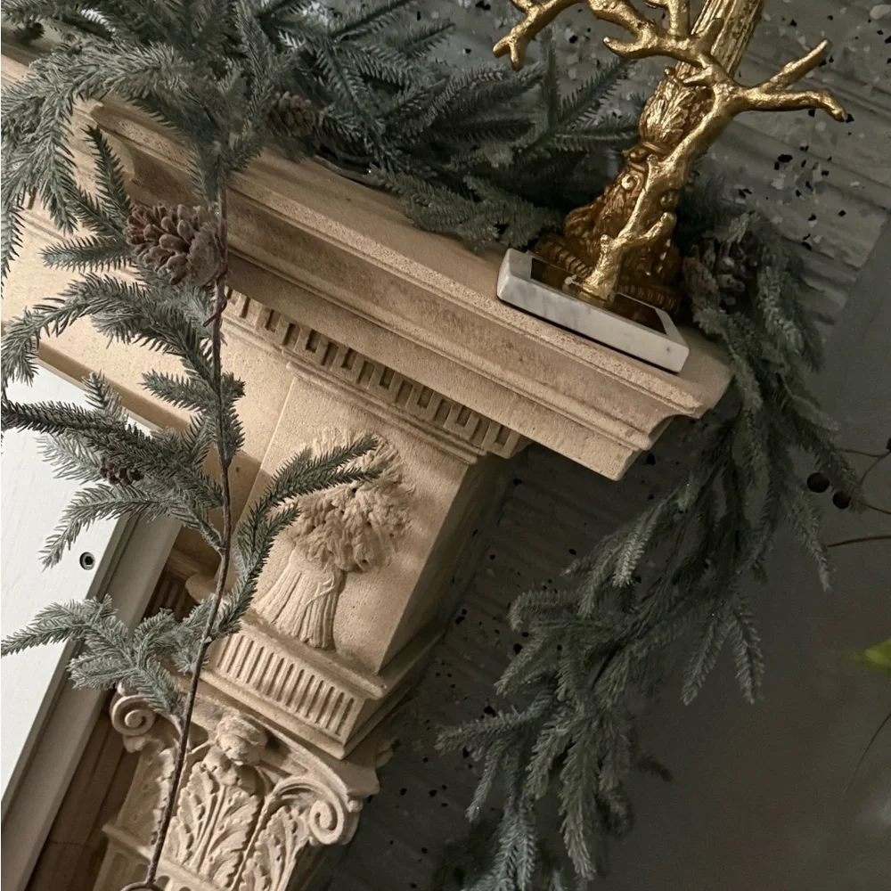 Ashland Snowy Pinecone Mix Holiday Garland